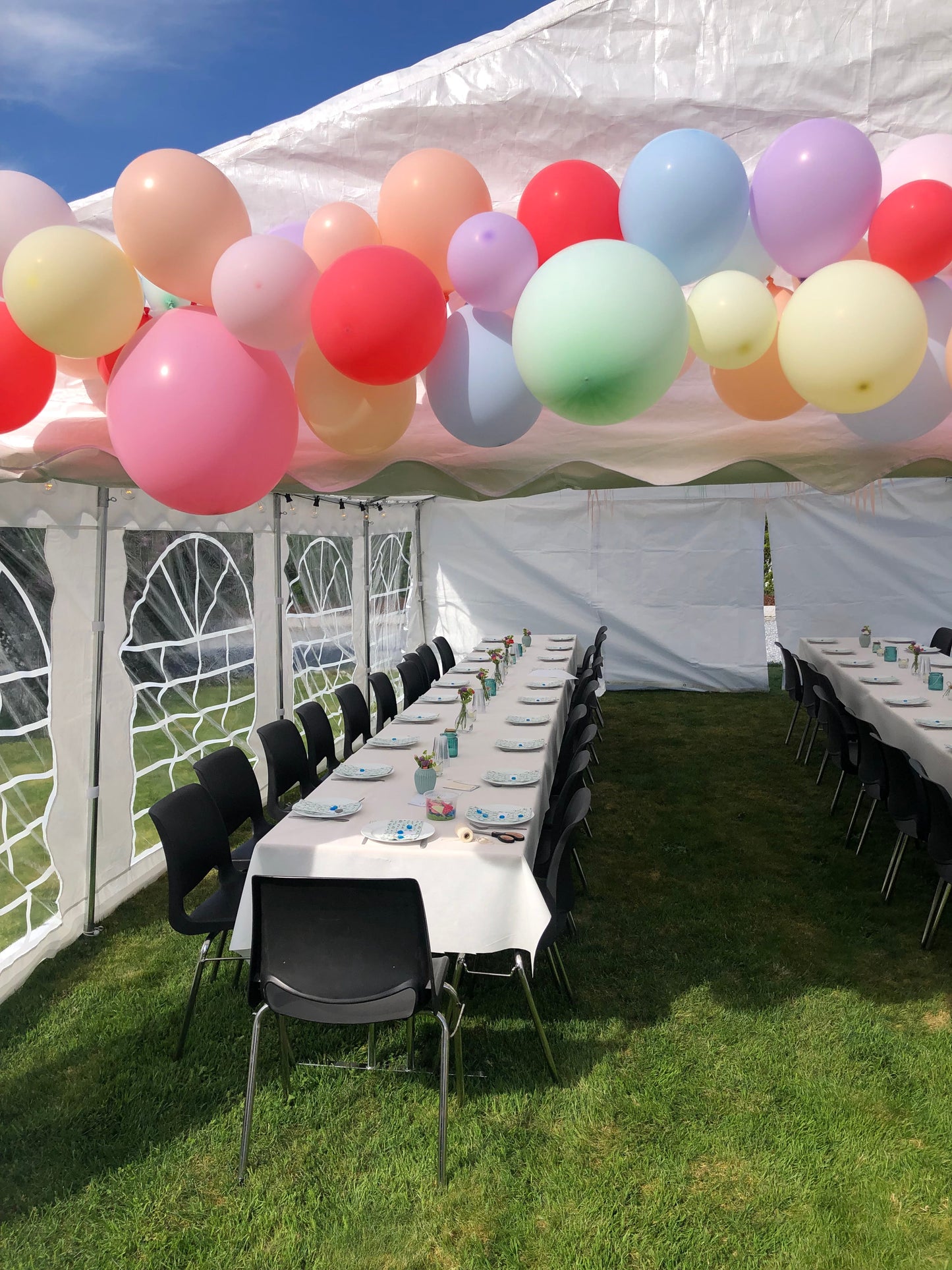 Partytelt - 5x8m